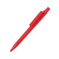 Ручка шариковая DOT, матовое покрытие, красный