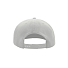Бейсболка SNAP BACK, 6 клиньев, пластиковая застежка, белый, черный