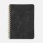 Ежедневник Spiral, недатированный, черный