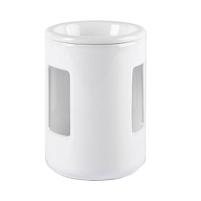 Аромалампа SCENT, белый, 12,5х8,5см, керамика=, белый Аромалампа SCENT, белый, 12,5х8,5см, керамика=, белый