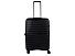 Чемодан Eberhart Dune средний М полипропилен черный 46D-009-424