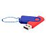 Флешка Designer To Go 2.0 USB 16Gb, Красный/Синий