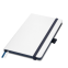 Ежедневник Арктик (Arctic) недатированный, белый/синий