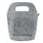 Термосумка "FELTY", 34 x 22 x 15 см, фетр, серый меланж