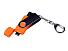 USB-флешка на 64 ГБ поворотный механизм, c двумя дополнительными разъемами MicroUSB и TypeC, оранжевый
