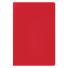Блокнот Alpha slim, красный