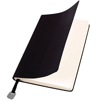 Ежедневник A5 недатированный Farfalla в мягком переплёте, Черный