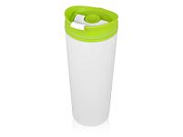 Термокружка Brite 500мл, белый/зеленое яблоко Термокружка Brite 500мл, белый/зеленое яблоко