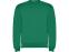 Свитшот с начесом Clasica унисекс, зеленый