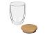 Стакан Valday с двойными стекнами и бамбуковой крышкой, 350 мл