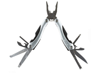Мультитул Stinger, 100x50 мм, 15 функций, сталь/алюминий/пластик, серебристый, в нейлоновом чехле Мультитул Stinger, 100x50 мм, 15 функций, сталь/алюминий/пластик, серебристый, в нейлоновом чехле