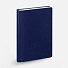Ежедневник Nebraska Flex, недатированный, синий с серебром