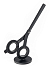 Настольные ножницы на магнитной подставке SCISSORS BLACK черные