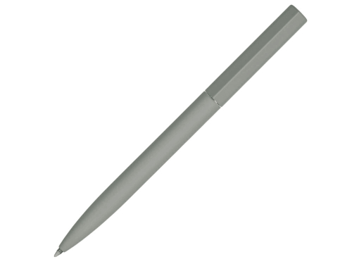 Шариковая металлическая ручка Minimalist софт-тач, серый