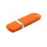 Флешка Shape с покрытием Софт Тач 16 GB, Оранжевый