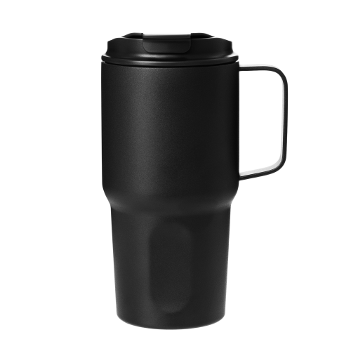 Термокружка вакуумная Авентура (Aventura), черная
