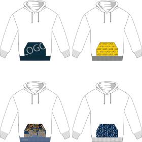 Вязаный карман-кенгуру на заказ Paosy