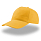 Бейсболка START FIVE, 5 клиньев, застежка на липучке, желтый