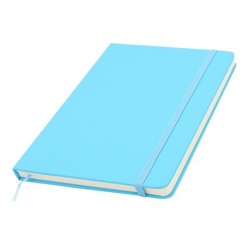 Блокнот A5 Monte в твёрдом переплёте, Голубой