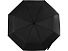 Зонт Picau из переработанного пластика в сумочке, черный