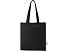 Эко-сумка Madras объемом 7 л из переработанного хлопка плотностью 140 г/м2, сплошной черный
