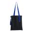 Шоппер Superbag black с ремувкой 4sb (чёрный с синим)