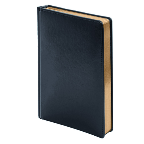 Ежедневник недатированный Joy, формат А5, в линейку, темно-синий