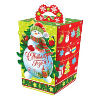 БАУЛ СНЕГОВИКИ 500г (20000), Мультиколор