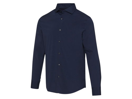 Carnelian мужская рубашка из поплина - Navy Blue