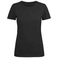 Футболка женская Ladies American U, черная