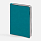 Ежедневник Metal Frame на заказ, датированный, бирюзовый