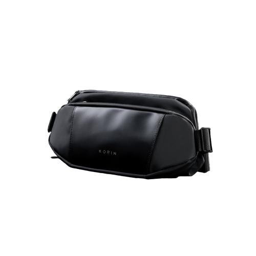 Наплечная сумка KORIN FlipSling 32х16х10 см, черная