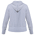 Толстовка женская Hooded Full Zip серый меланж
