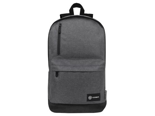 Рюкзак TORBER ГРАФФИТИ, серый, полиэстер меланж, 46 х 29 x 18 см