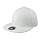 Бейсболка SNAP ONE, без панелей, швов и застежки, белый