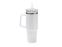 Термокружка Крэнстон с двойными стенками из переработанной нержавеющей стали, белый