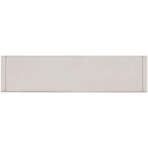 Лейбл из ПВХ Dzeta, S, белый