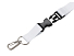 Ланъярд 2 см под сублимацию с карабином, межуровневым замком и замком обрыва, серебристый