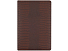 Ежедневник недатированный А5 Amazonia, коричневый с золотым обрезом