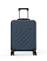 Чемодан складной Rollink Vega 360 55x40x20 см, 4 колеса, серо-синий