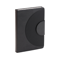 Ежедневник недатированный "Сицилия", формат А5, черный