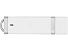 Флеш-карта USB 2.0 16 Gb Орландо, белый