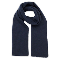 Шарф вязаный  WIND SCARF, темно-синий