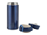 Термос из нерж. стали тм ThermoCafe ТС-350T (Blue), 0.35L, синий