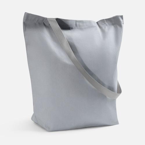 Шопер B5, серый с серыми ручками