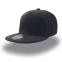Бейсболка SNAP BACK, 6 клиньев, пластиковая застежка, черный