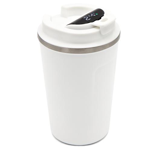 Термокружка Moon с дисплеем, Белый