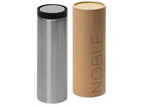 Вакуумная термокружка Noble с крышкой 360,Waterline, тубус, серебристый