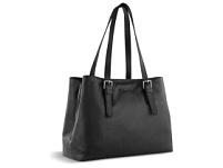 Сумка женская BUGATTI Bella, чёрная, воловья кожа/полиэстер, 33х14х25 см Сумка женская BUGATTI Bella, чёрная, воловья кожа/полиэстер, 33х14х25 см