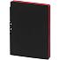 Ежедневник Flexpen Black, недатированный, черный с красным